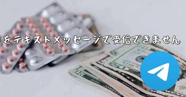 紙飛行機の認証コードをテキストメッセージで受信できません