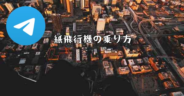 紙飛行機の乗り方