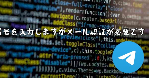 紙飛行機は携帯電話番号を入力しますがメール認証が必要です
