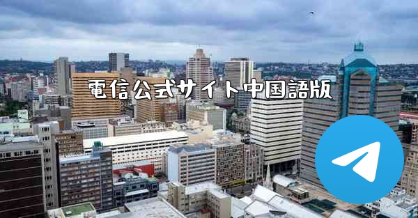 電信公式サイト中国語版