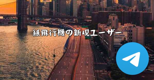 紙飛行機の新規ユーザー