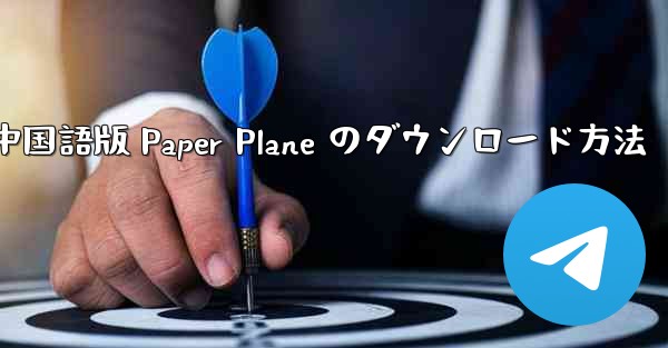 中国語版 Paper Plane のダウンロード方法