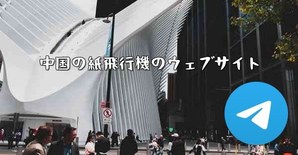 <b>中国の紙飛行機のウェブサイト</b>