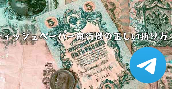 <b>ティッシュペーパー飛行機の正しい折り方</b>