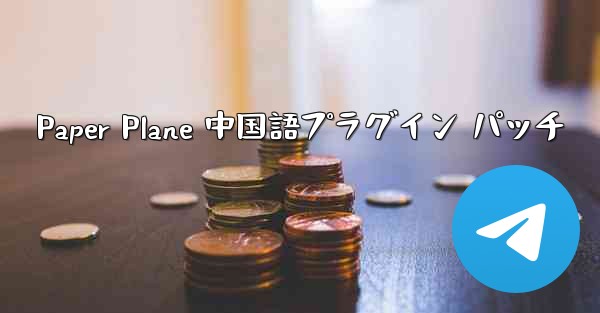 Paper Plane 中国語プラグイン パッチ