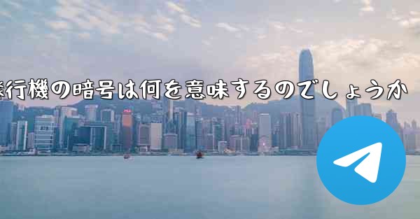 <b>紙飛行機の暗号は何を意味するのでしょうか</b>