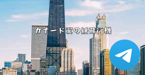 <b>カナード翼の紙飛行機</b>