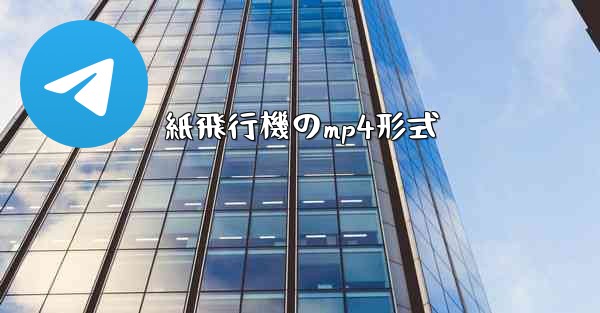 紙飛行機のmp4形式