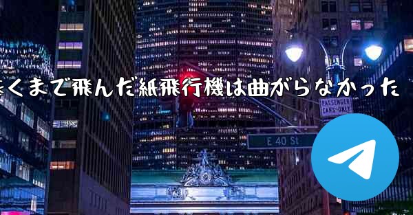 <b>折り曲げ史上最も遠くまで飛んだ紙飛行機は曲がらなかった</b>