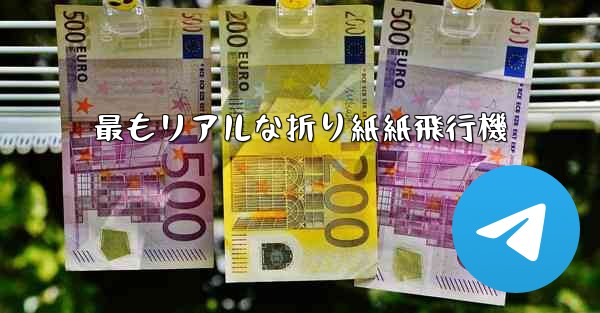 <b>最もリアルな折り紙紙飛行機</b>