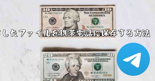 飛行機からダウンロードしたファイルを携帯電話に保存する方法