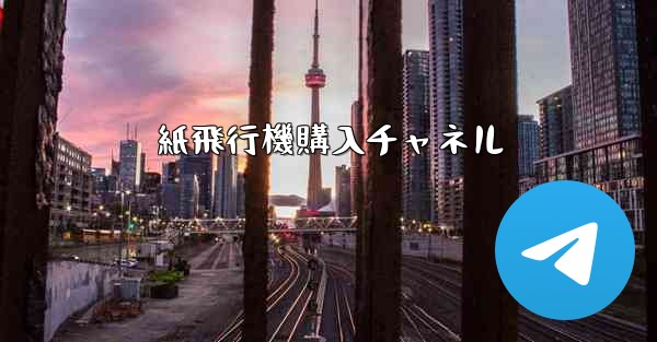 紙飛行機購入チャネル