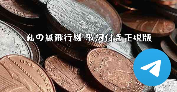 私の紙飛行機 歌詞付き正規版