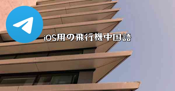 iOS用の飛行機中国語