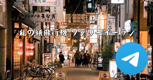 私の紙飛行機 ソンリーイーラン