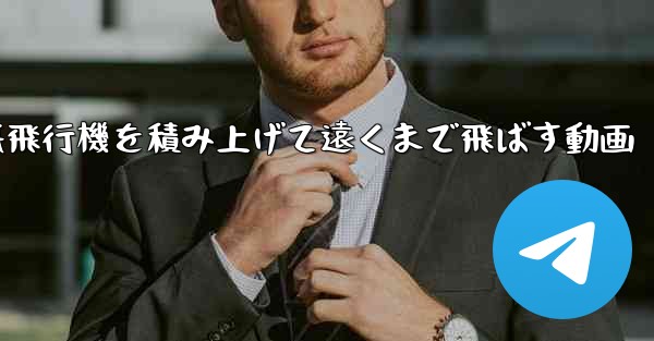 紙飛行機を積み上げて遠くまで飛ばす動画